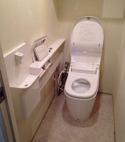 トイレ リフォーム 便器設置