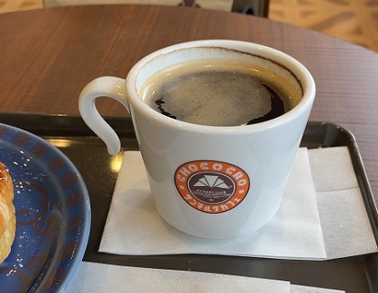 サンマルクカフェ コーヒーカップにソーサー無し