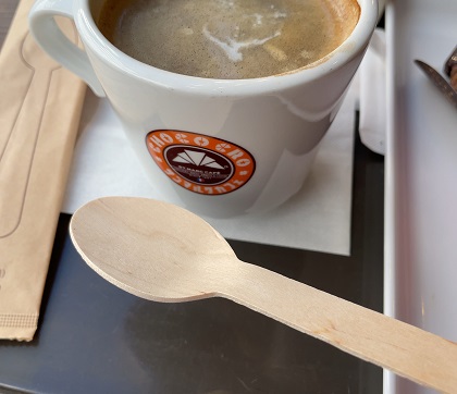 サンマルクカフェ 木製スプーン