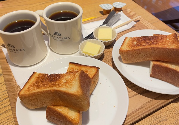 五反田 Bread&Coffee IKEDAYAMA モーニング トーストセット