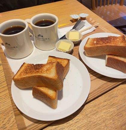 五反田 Bread&Coffee IKEDAYAMA イケダヤマ モーニング トーストセット