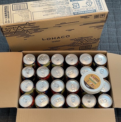 LOHACO購入品 チューハイ -196℃ 秋味3種アソートセット LOHACO Water カルディ コーヒーホイップクリーム 