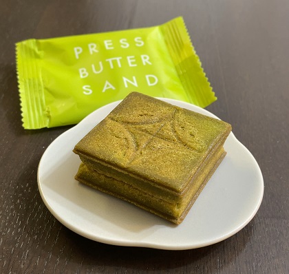 NECキャピタルソリューション 株主優待 PRESS BUTTER SAND バターサンド〈宇治抹茶〉