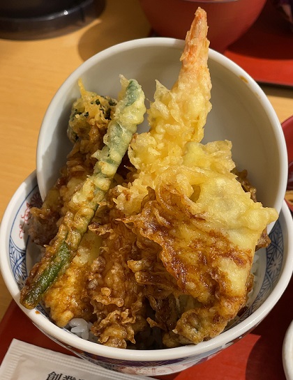 天麩羅 えびのや 期間限定メニュー 牡蠣と旬野菜の天丼