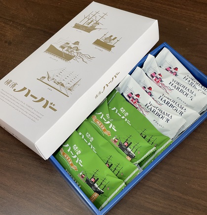 東海カーボン 株主優待 横濱ハーバーアソート ダブルマロン&抹茶黒蜜8個