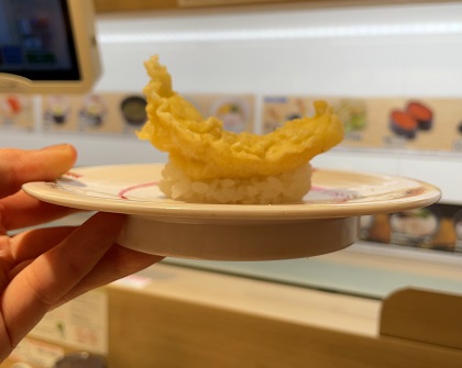 かっぱ寿司 いか天にぎり