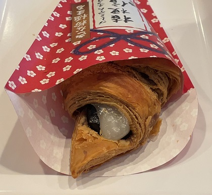 サンマルクカフェ プレミアムチョコクロ 桔梗信玄餅