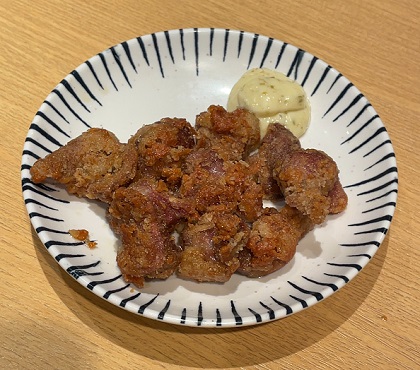 テンアライド てんぐ大ホール 砂肝唐揚げ