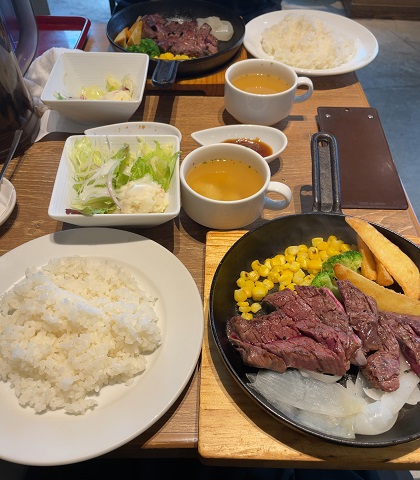 大庄 神田の肉バル RUMP CAP 赤羽 ランチ ハラミステーキ