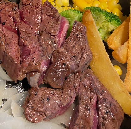 大庄 神田の肉バル RUMP CAP 赤羽 ランチ ハラミステーキ