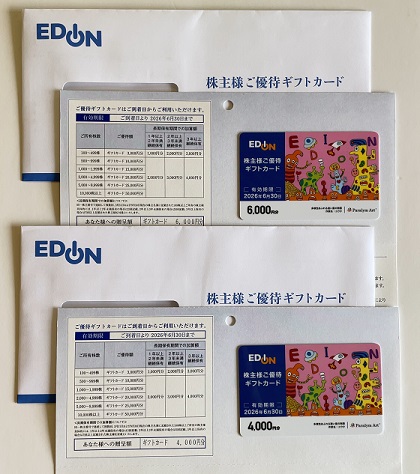 エディオン 株主優待