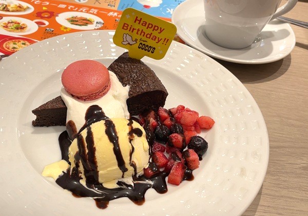 ココス 誕生日 バースデー デザート 2025