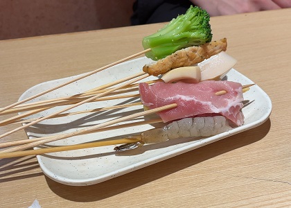 串家物語 取ってきた串
