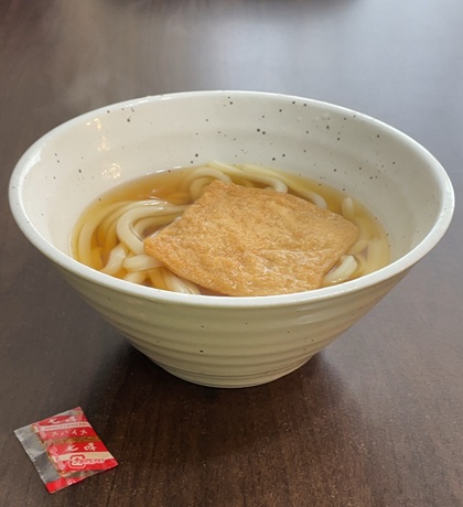 穴吹興産 株主優待 冷凍きつねうどんセット 調理後