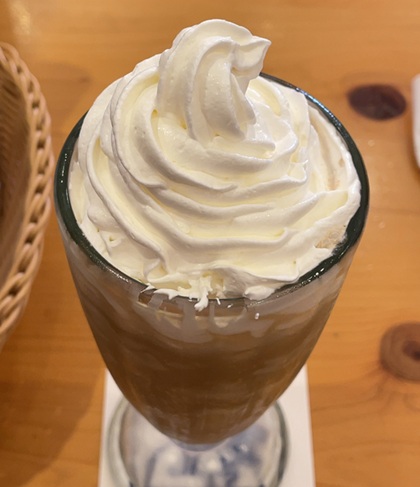 コメダ珈琲店 モーニング フラッペ コーヒー トースト&コメダ特製おぐらあん&バター