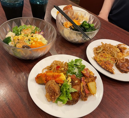 すかいらーく ニラックス ブッフェレストラン フェスタガーデン ららぽーとTOKYO-BAY 取ってきた料理