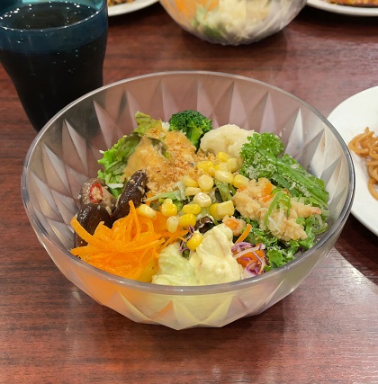 すかいらーく ニラックス ブッフェレストラン フェスタガーデン ららぽーとTOKYO-BAY ボウルで食べるデリ&サラダ