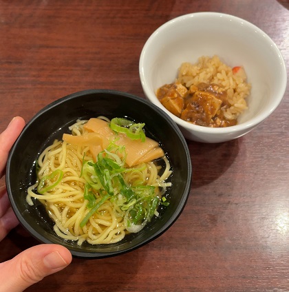 すかいらーく ニラックス ブッフェレストラン フェスタガーデン ららぽーとTOKYO-BAY 自分で作る醤油ラーメン 麻婆豆腐 チャーハン