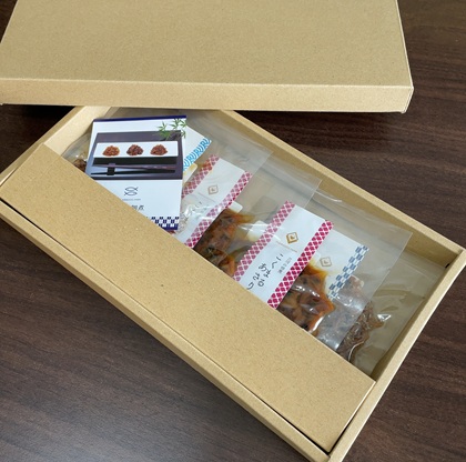 テイエステック 株主優待 濱金 三河の佃煮3種セット