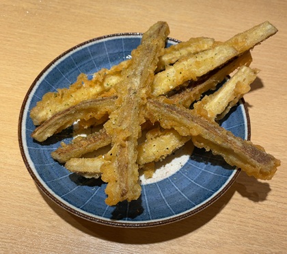 テンアライド てんぐ大ホール ごぼうの天ぷら
