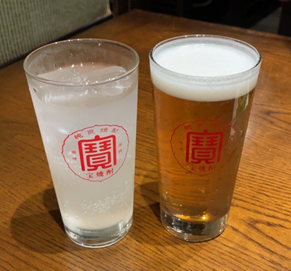 金の蔵 池袋 食べ飲み放題 塩レモンサワー シャンディガフ