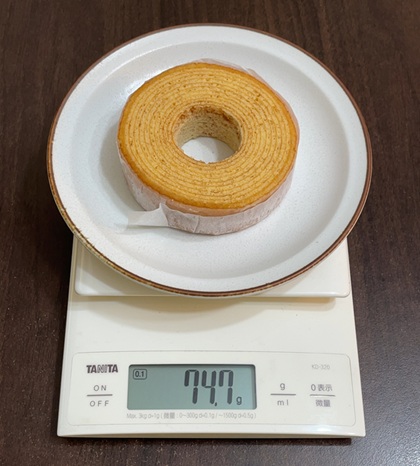 テイエステック 株主優待 千年こうじや 酒の實バウムクーヘンミニ プレーン 重量