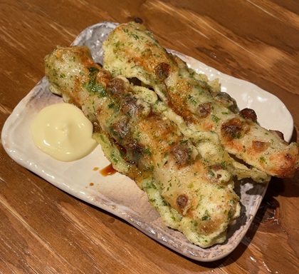 てけてけ 昭和価格復活祭 昭和のごちそう!青のりちくわ天