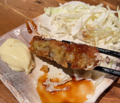 てけてけ 昭和価格復活祭 給食のカレーコロッケ