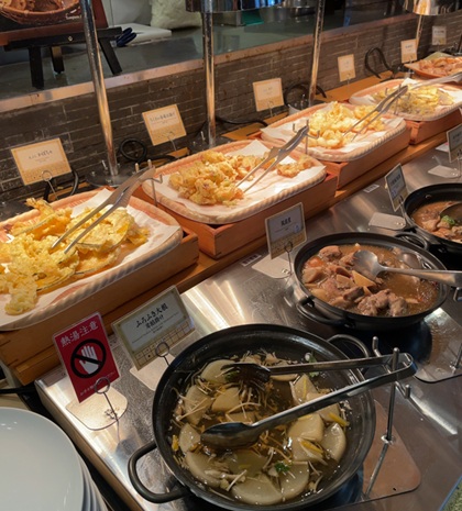 クリエイト・レストランツ・ホールディングス ビュッフェ 馳走三昧 天ぷらコーナー