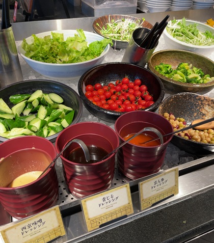 クリエイト・レストランツ・ホールディングス ビュッフェ 馳走三昧 サラダコーナー