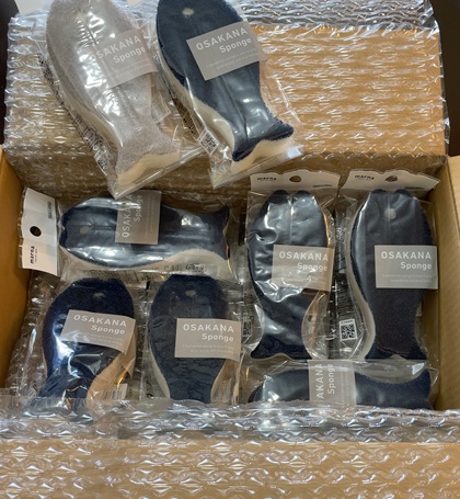 エディオン 株主優待 マーナ おさかなスポンジ