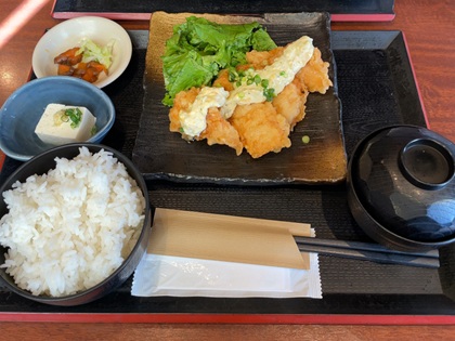 北の味紀行と地酒 北海道 ランチ 日替わり定食 チキン南蛮