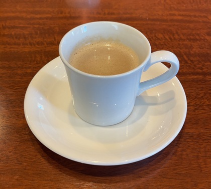 北の味紀行と地酒 北海道 ランチ ホットコーヒー