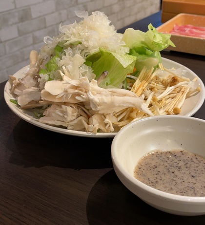 しゃぶ葉 6種のきのこ食べ放題