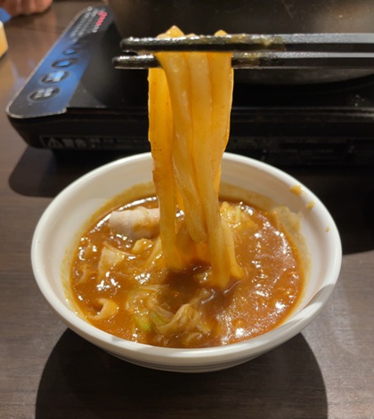 しゃぶ葉 カレーうどん