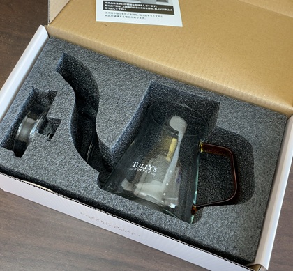 タリーズコーヒー 福袋 2026 HAPPY BAG 店舗販売 10000円 ガラスポット