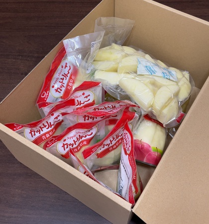 プロクレアホールディングス 株主優待 カットりんご