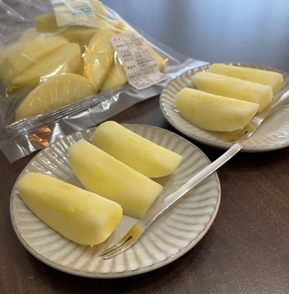 プロクレアホールディングス 株主優待 カットりんご500g