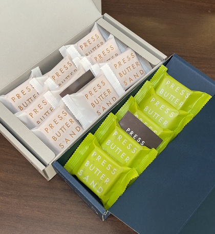 NECキャピタルソリューション 株主優待 PRESS BUTTER SAND バターサンド2種セット