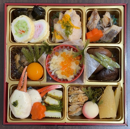楽天 海鮮かに処 福袋おせち 2026 京都祇園 料亭 岩元 監修おせち 匠 ロブスター 康の重 参の重