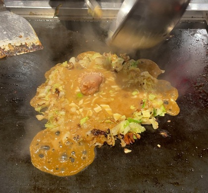 大庄 お好み焼き・もんじゃ焼き お好みもんじゃ 食べ飲み放題 もんじゃ焼き 明太もちチーズ