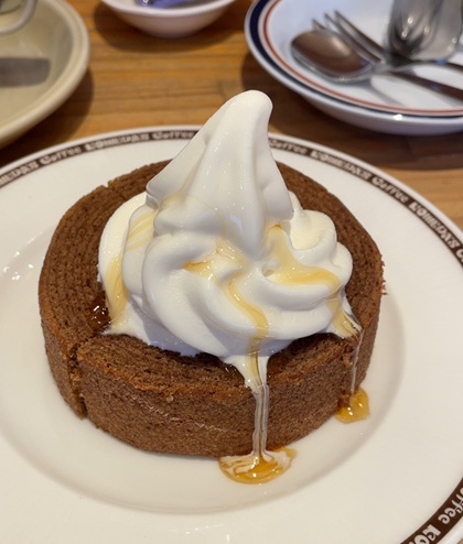 コメダ珈琲店 デザートセット クロネージュ