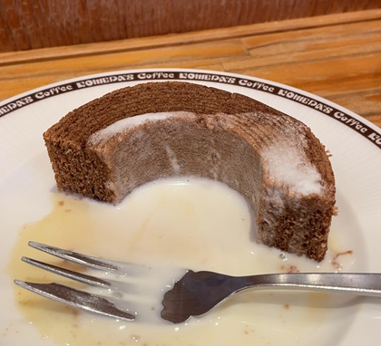 コメダ珈琲店 デザートセット クロネージュ