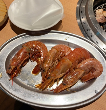 サムギョプサル★韓国屋台 マシッタ・マシッタ 赤羽 食べ飲み放題 カンジャンセウ 4尾