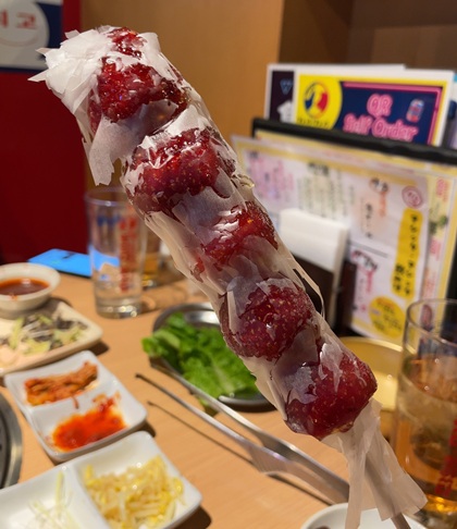 サムギョプサル★韓国屋台 マシッタ・マシッタ 赤羽 食べ飲み放題 いちご飴