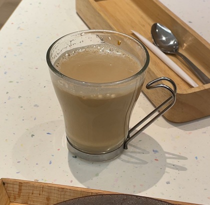 おだしもん サンシャインシティアルパ池袋店 モーニング セットドリンク カフェラテ