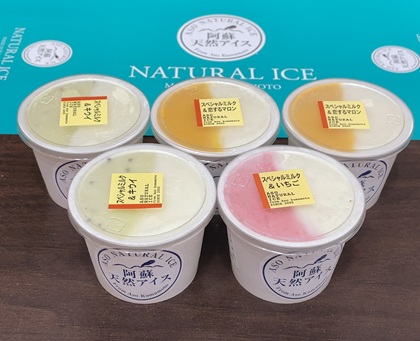 アルコニックス 株主優待 阿蘇天然アイス ハーフ＆ハーフ5個セット