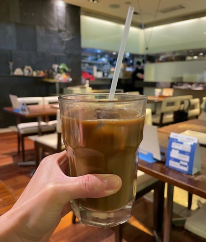 NEW YORK GRAND KITCHEN エスパル仙台 メニュー デザートセット アイスコーヒー