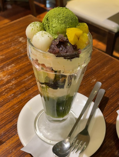 NEW YORK GRAND KITCHEN エスパル仙台 メニュー デザートセット 抹茶パフェ