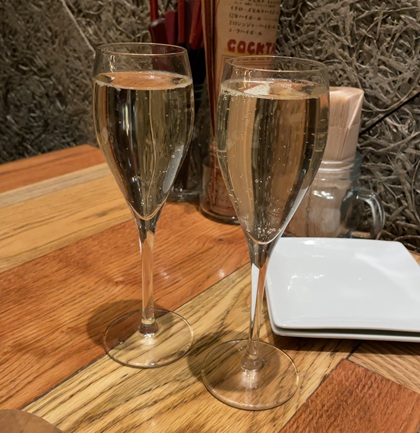 テンアライド ミートキッチン log50 スパークリングワイン